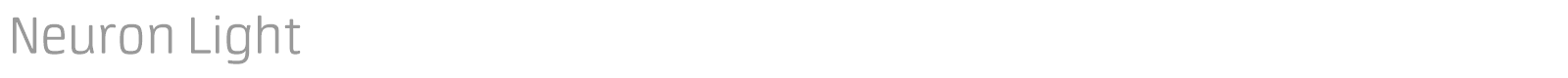 Neuron font preview